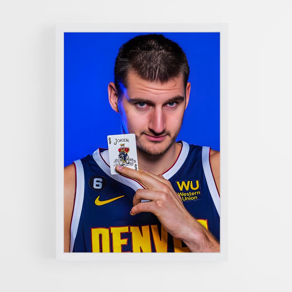 Poster Jokic's Magic – affiche Basketball (vue 3)